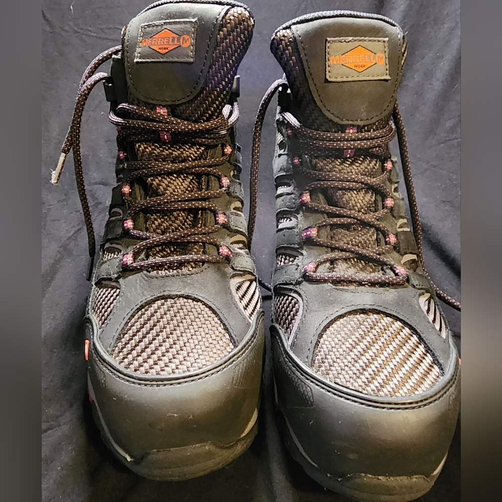 Women's Merrell Steel-toed Work Boots